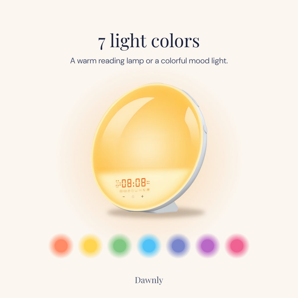 7 light colors